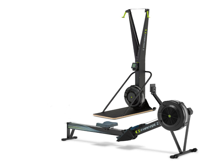Concept2 RowERG met SkiERG en vloerplaat (HYROX Special)